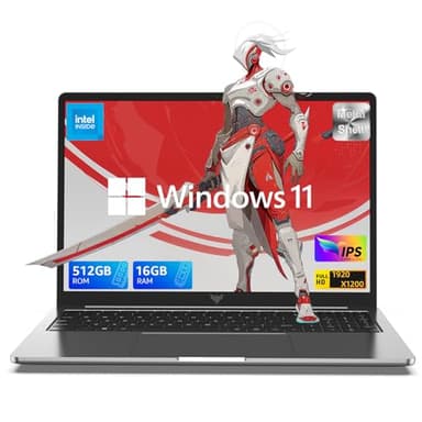 ACEMAGIC 16.0-inch Laptop, 2025 16GB DDR4 512GB SSD Windows 11 Laptop, Laptop Computer with Intel 12th Quad-Core Processor(Up to 3.6GHz), 1920P FHD Display, Metal Shell, WiFi 5, USB3.2, Type_C - Image 1