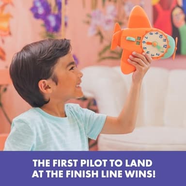 Educational Insights Time to Fly - Telling Time Board Game, Toddler Learning Clock Toy, Preschool Board Games, Number Recognition, Learn to Read Digital and Analog Clocks for Kids Ages 4+ - Image 5