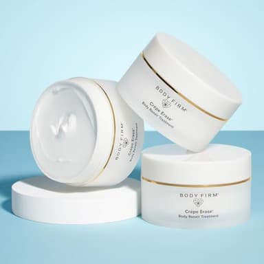 Body Firm Crepe Erase Body Repair Treatment, Anti Aging Firming Lotion with Collagen Peptides, Shea Butter, Vitamin E & Squalane, Cream For Women's Collagen Production, Citrus Scent, 10 Oz - Image 4