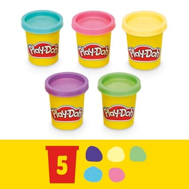 Play-Doh Kitchen Creations Cookie Creations Playset, Kids Arts & Crafts Set, Preschool Play Food Toys, Easter Gifts for Girls & Boys, Ages 3+ (Amazon Exclusive) - Image 6