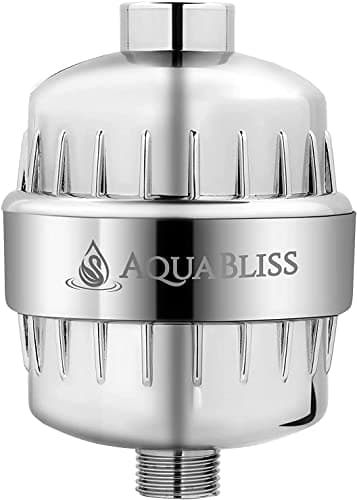 AquaBliss High Output Revitalizing Shower Filter - Reduces Dry Itchy Skin, Dandruff, Eczema, and Dramatically Improves The Condition of Your Skin, Hair and Nails - Chrome (SF100) - Image 1