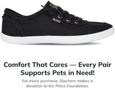 Skechers Women's Bobs B Cute Sneaker – Memory Foam, Flexible Outsole, Lightweight Vegan Shoes - Image 4