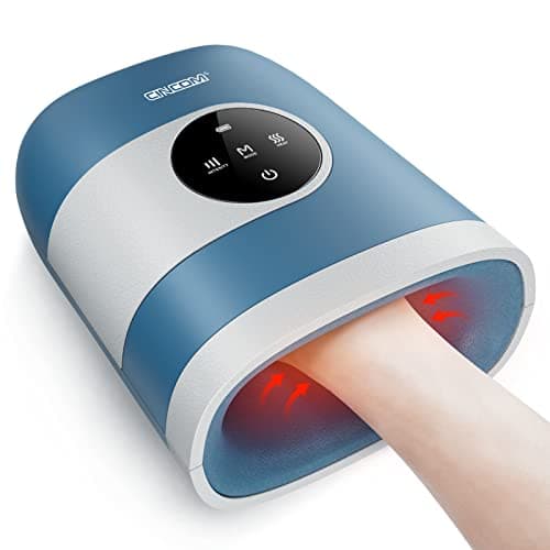 CINCOM Upgraded Hand Massager with Heat and Compression for Arthritis and Carpal Tunnel - Cordless & Rechargeable, Gifts for Women - Image 1