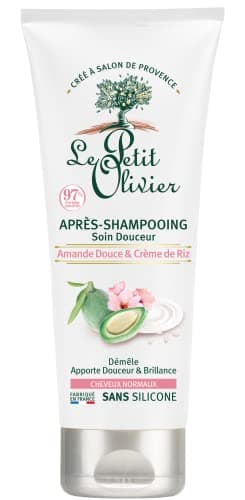 Le Petit Olivier Softening Conditioner - Sweet Almond and Rice for Women - 6.76 Conditioner - Image 1