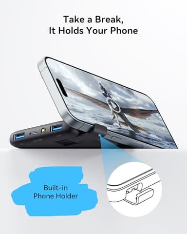 INIU Portable Charger, Slimmest Fast Charging 10000mAh USB C in/Out Power Bank, 22.5W PD3.0 QC4+ Battery Pack, Portable Phone Charger for iPhone 16 15 14 13 12 Pro Samsung S22 S21 Google AirPods iPad - Image 7