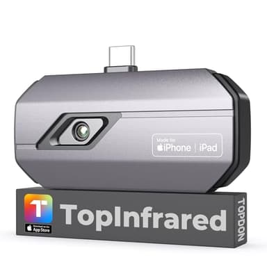 TOPDON TC002C Thermal Camera, 512 x 384 Super Resolution, 256 x 192 IR Resolution, Thermal Imager for iPhone 15/16 Series and iPads with Type-C Port, -4°F~1022°F Temp Range, Upgraded Version of TC002 - Image 9