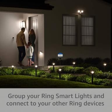 Ring Solar Pathlight - Outdoor Motion-Sensor Security Light, Black (Starter Kit: 2-pack) - Image 5