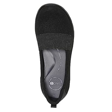LifeStride BZees Womens Gracie Slip On Black 7 W - Image 8