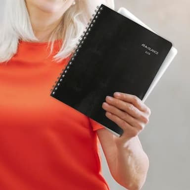 AT-A-GLANCE 2025 Planner, Weekly & Monthly, 8" x 11", Large, QuickNotes, Black (7603520525) - Image 5
