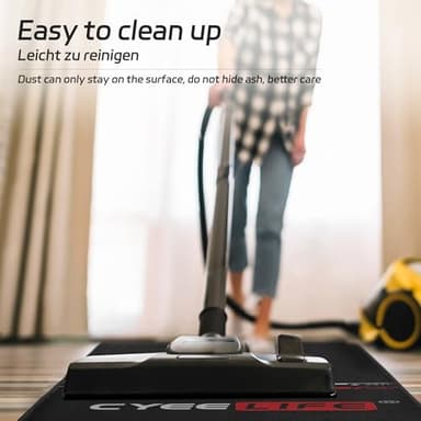 CyeeLife Darts Mat,297 X 66cm Professional Non Slip Carpet Mats for Floor and Dart Tips Protection,Black - Image 3