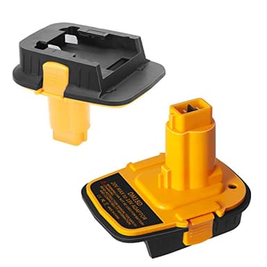 awokee Battery Adapter DM18D with USB,Compatible with Dewalt 18V Tools.Convert for DeWalt 20V & for Milwaukee M18 Lithium Battery to NiCad & NiMh Battery Tools - Image 4