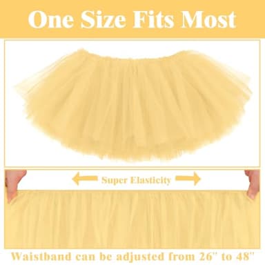 Gold Tutu Women Gold Tulle Skirt Golden Skirt Golden Angel Costume Champagne Tutu Women Sexy Fairy Costume Fairy Skirts - Image 4