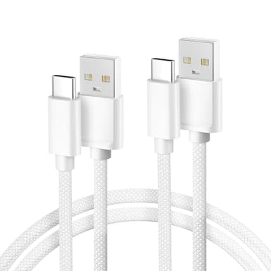 Basesailor Car Carplay Cable for iPhone 17 16 Pro Max,USB A to USB C Car Charger Cord 3.3FT 2Pack for iPad Pro 10th Mini 7th 6th Air 5th 4th Generation,Samsung S24 S23 S22 S21 FE Plus Ultra,A52 A53 - Image 1