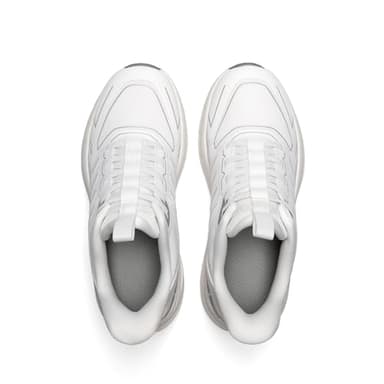 ALLSWIFIT Women's Slip On Walking Shoes Running Comfortable Tennis Breathable Non Slip Athletic Gym Workout Cross Training Fashion Sneakers,Size 9,White,SARR034W - Image 8