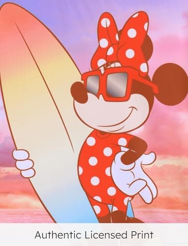 Disney Mickey and Friends Minnie Mouse Swimsuit Big Girl Two Piece Tankini Bathing Suits Long Sleeve Swim Suit Rash Guard Set Summer UPF 50+Swimwear Holiday Ruffle Swimming Suit Red Size 10-11 Years - Image 5