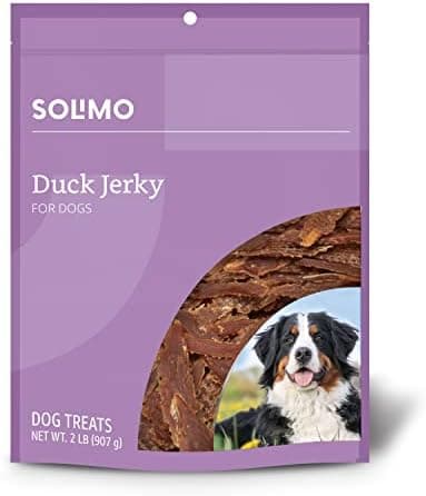 Amazon Brand - Solimo Duck Jerky Dog Treats,2 pounds - Image 3