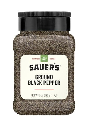 Sauer's Value, Ground Black Pepper, 7.0 Ounce (Pack of 1)
