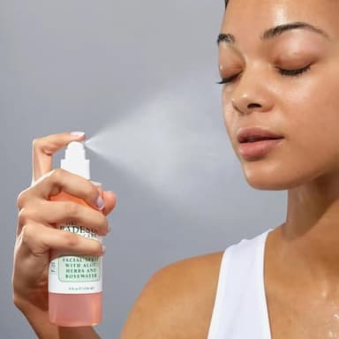 Mario Badescu Facial Spray Aloe, Rose Water and Cucumber - Green Tea Duo for Face, Neck or Hair, Cooling and Hydrating Face Mist for All Skin Types, Dewy Finish, 4 Fl Oz (Pack of 2) - Image 2