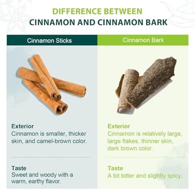Soeos Cinnamon Sticks, 16 oz (454g), 3.5" Length, 100% Raw, Non-GMO, Kosher Certified, Whole Cinnamon Sticks Seasoning Spice for Coffee, Baking, Cooking and Beverages - Image 6