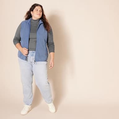 Amazon Essentials Women's Classic-Fit Lightweight Long-Sleeve Turtleneck Sweater (Available in Plus Size), Charcoal Heather, X-Large - Image 8