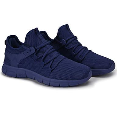 INZCOU Running Shoes Lightweight Tennis Shoes Non Slip Gym Workout Shoes Breathable Mesh Walking Sneakers 5.5women / 4.5men - Image 6