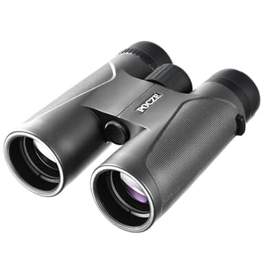 Binoculars for Adults, 12x42 Waterproof and Durable Binoculars with Multi-Coated Optics and Protective Rubber Armor, Lightweight Binocular for Bird Watching, Outdoor Sports, Hunting, Travel-Gray - Image 1