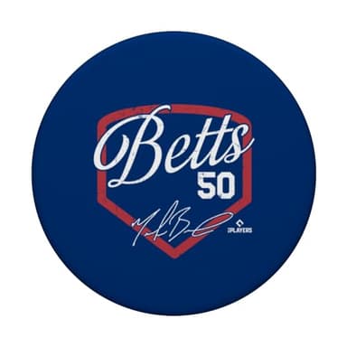 Mookie Betts | Los Angeles Baseball MLB Players | MLBMBE3003 PopSockets Adhesive PopGrip - Image 3