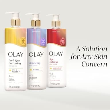 Olay Body Lotion for Women, Tone Enhancing with AHA Serum, Visibly Reduce Discolored Skin, 24hr Moisture & Hydration, Fast Absorbing Formula, Vitamin B3 Complex, For All Skin Types, 17 fl oz - Image 9