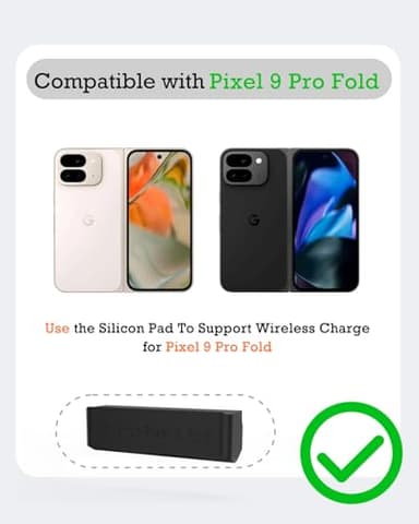 Upgraded 3 in 1 Wireless Charger for Google Pixel Watch 3/2, for Pixel 10/10 Pro/10 Pro XL/9 Pro/9/Fold/8,Pixel Buds Pro 2/Pro,Wireless Charging Station for Multiple Devices (Not for Pixel Watch 4/1) - Image 3