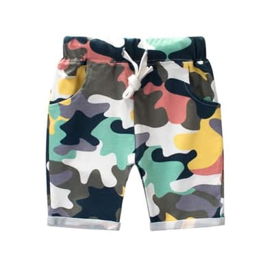 Frogwill Toddler Boys Dinosaur Camouflage Tee and Shorts Set 2-7Y 4T, D2 - Image 4