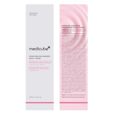medicube PDRN Pink Niacinamide Milky Toner for Hydrating, Moisturizing, Soothing, Ceramide, Peptide, Glass Glow Skin, Korean Skincare | 150ml 5.07 fl. Oz. - Image 7
