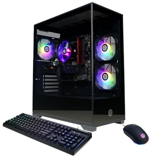 CyberPowerPC Gamer Xtreme VR Gaming PC, Intel Core i5-13400F 2.5GHz, GeForce RTX 5060 8GB, 16GB DDR5, 1TB PCIe 4.0 SSD, WiFi Ready & Windows 11 Home (GXiVR8060A40) - Image 1