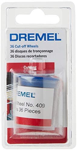 Dremel 409 Cut-Off Wheel, 15/16" (23.8 mm) Diameter, .025” (0.6mm) disc Thickness, Cutting Rotary Tool Accessory (36 Pieces) - Image 2