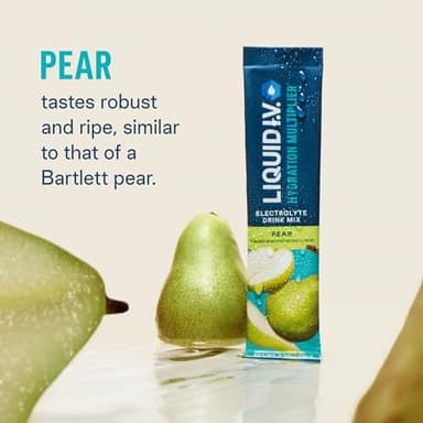 Liquid I.V.® Hydration Multiplier - Pear | Electrolyte Powder Drink Mix | 1 Pack (16 Servings) - Image 3