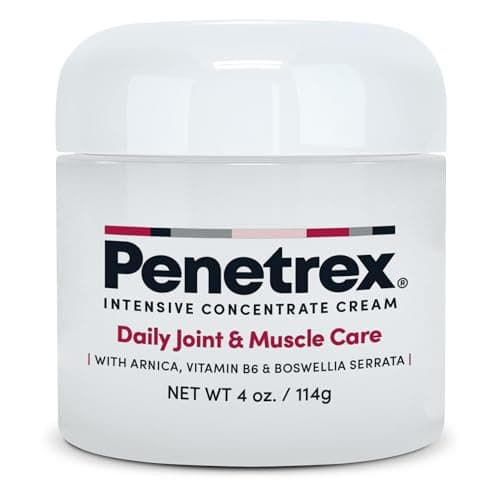 Penetrex Joint & Muscle Therapy - Soothing Comfort for Back, Neck, Hands, Feet - Premium Whole Body Rub with Arnica, Vitamin B6 MSM & Boswellia - Non-Greasy 4oz Cream - Image 1