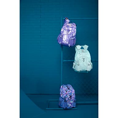 High Sierra Loop-Backpack, Travel, or Work Bookbag with tablet-sleeve, Marble, One Size - Image 6