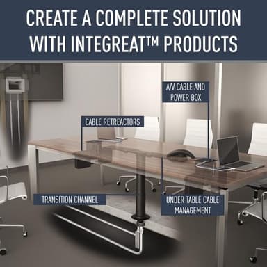 Legrand Wiremold TBCRHDMI InteGreat Cable Retractor with HDMI for Under Tables - Image 4