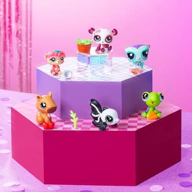 Littlest Pet Shop - Pet Surprise 3-Pack - Series 3, Gen 7 Authentic LPS Bobble Head Toy Figure, Collectible Toy Animal, Ages 4+ - Image 5