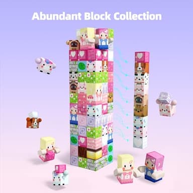 GobiDex Magnetic Blocks Kid Building Toys for 3+ Years Old Girls, STEM Sensory Gifts for Princess, Kids Magnets Build MagWonder World Game for Toddler - Image 6