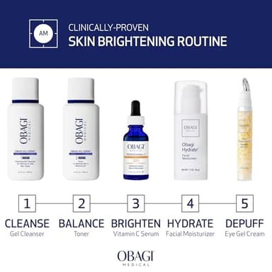 Obagi Professional-C 20% Vitamin C Serum – Helps Brighten Skin Tone and Minimize the Appearance of Fine Lines & Wrinkles – 0.42 oz - Image 6