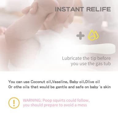 Gas and Colic Reliever for Babies, Baby Gas Colic Passer, Natural Solution for Baby Colic and Gas Relief, 100% Safe & Effective Instant Constipation Relief for Babies, 20 Count (Pack of 1) - Image 4