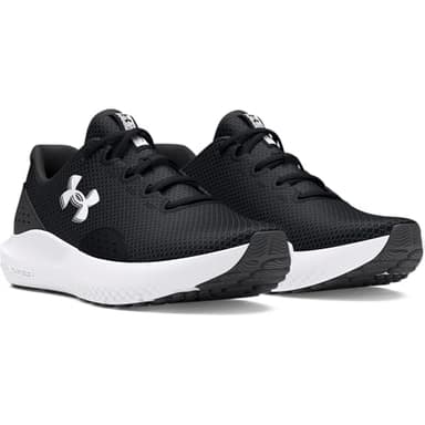 Under Armour Men's Charged Surge 4, (001) Black/Anthracite/White, 11, US - Image 4