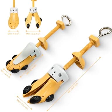 eachway Shoe Stretcher Women and Men,Premium Shoe Expander Widener Adjustable Length & Width for Wide Feet S (for Women's 5.5-12) - Image 2