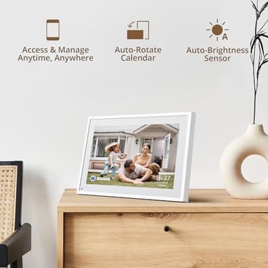 Dragon Touch 10.1 inch Digital Calendar Chore Chart – Interactive Touchscreen, Smart Family Planner, Hearth Display Desk Digital Calendar Seamless Scheduling - Image 8