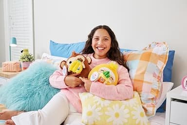 Snackles Series 2 Lamb & Jelly Belly 8 Inch Collectible Stuffed Animal by ZURU, Ultra Soft Plush, Giftable - Image 5