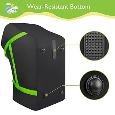 YOREPEK Infant Car Seat Travel Bag Compatible with All Nuna Pipa Car Seat and Base or Chicco KeyFit 30 and Base, Padded Car Seat Bags for Air Travel,Car Seat Gate Check Bag with 5 Protective Feet - Image 7