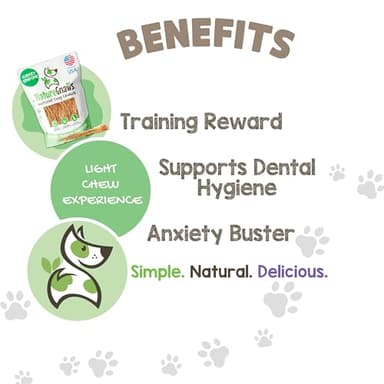 Nature Gnaws USA Turkey Tendons for Dogs (4oz) - Delicious Grain Free Reward Snack for Small, Medium & Large Breeds - Premium Natural Dog Chew Treats - Image 4