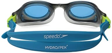 Speedo Unisex-child Swim Goggles Hydrospex Ages 6-14, Grey/Blue - Image 2