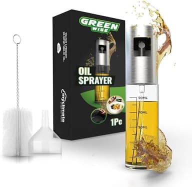 Oilsprayer for Olive & Vine Oil Spray Bottle, Continuous Spray, 3 OZ, for Cooking, Salad Dressing, BBQ and More - Image 3