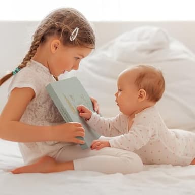 Keepsake Baby Memory Book for Boys and Girls – Timeless First 5 Year Baby Book – Neutral Journal Scrapbook or Photo Album - Record a Milestone for Every Event from Birth to Age 5 - Image 4